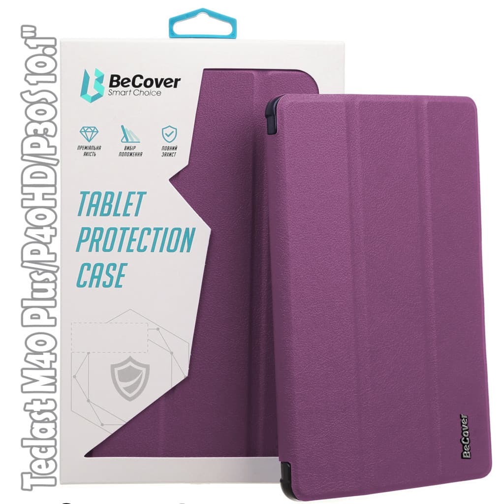 Чохол до планшета BeCover Smart Case Teclast M40 Plus/P40HD/P30S 10.1" Purple (709547)