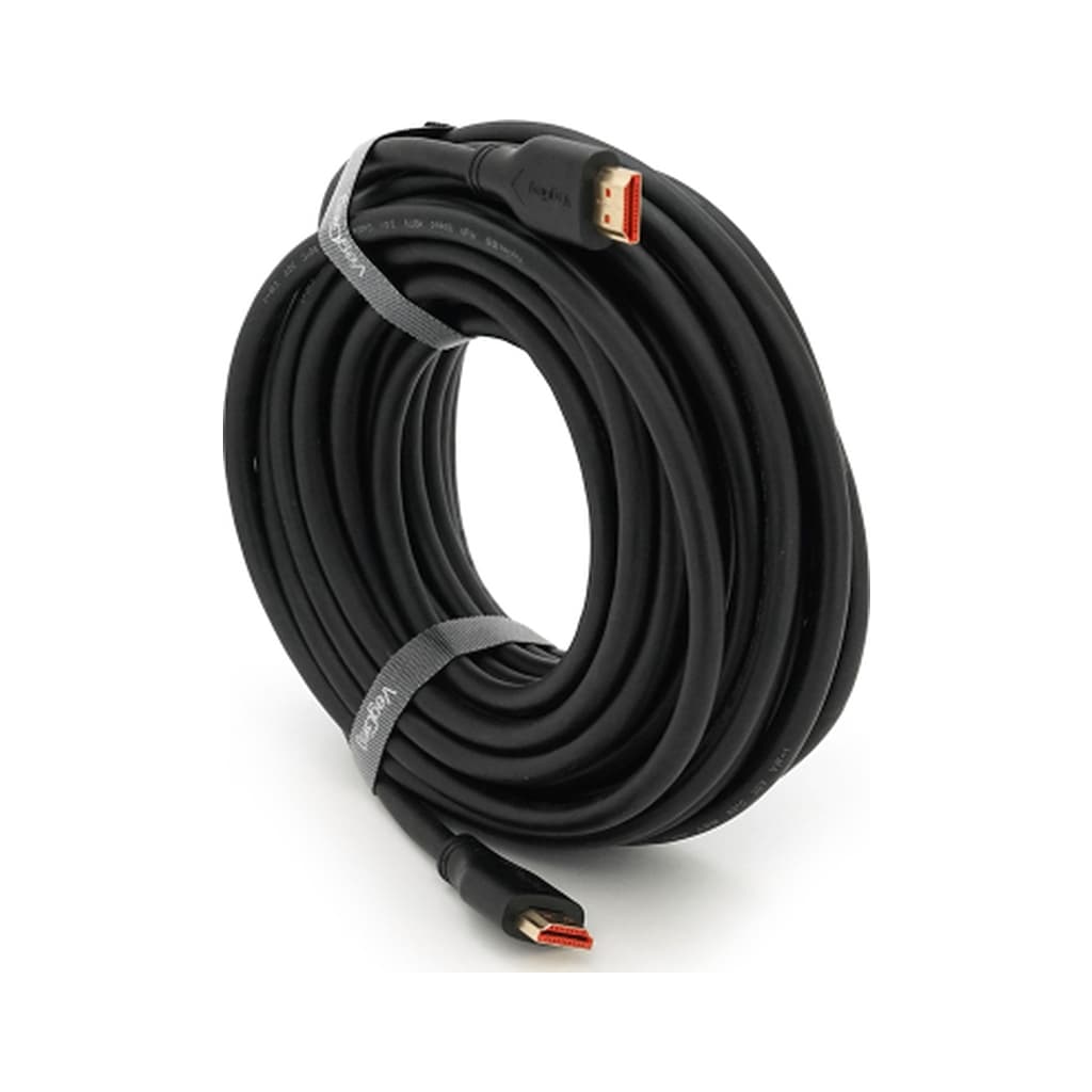 Кабель мультимедійний HDMI M to HDMI M 10.0m V2.0 4K UHD black VEGGIEG (YT-HDMI(M)/(M)HA-10/19716)