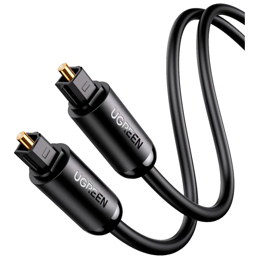 Кабель мультимедійний Optical Toslink 3.0m AV122 black Ugreen (70893)