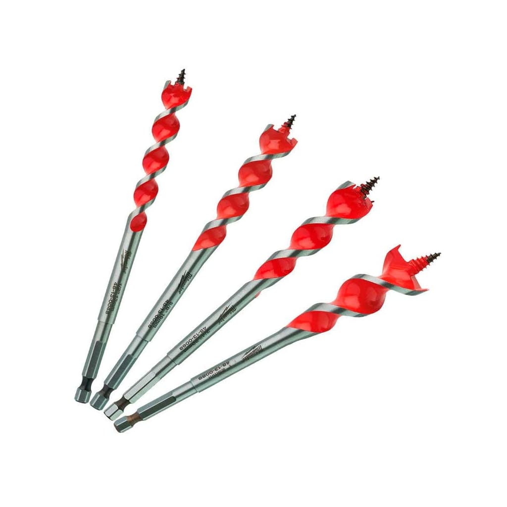 Набір свердл Milwaukee по дереву Speed Feed, 4 шт (4932479477)