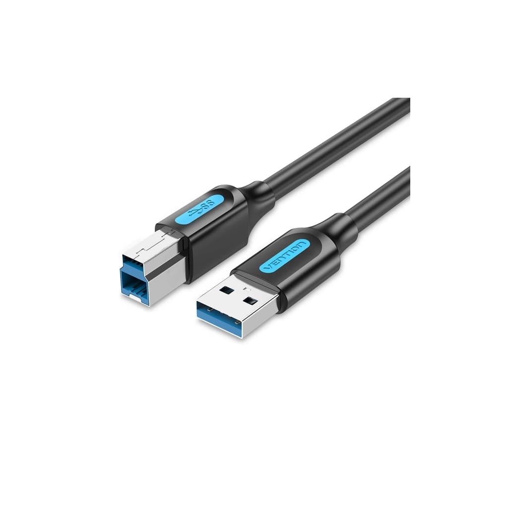 Кабель для принтера USB 3.0 AM/BM 1.5m black VENTION (COOBG)
