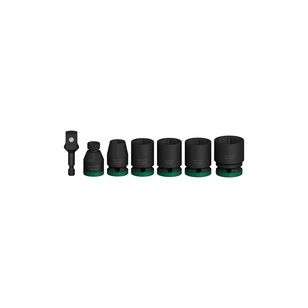 Набір торцевих головок Bosch Pro Impact Socket Standard Set 1/2" 13-24 мм (2.608.003.032)