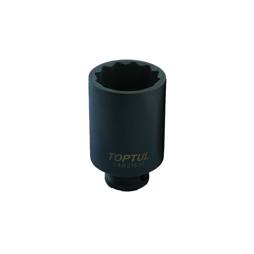 Торцева головка Toptul 12-гранна ударна довга 1/2" 36мм (KABJ1636)