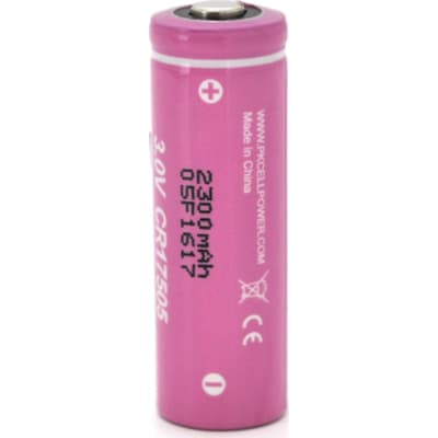 Батарейка CR17505 (size A), 3.0V 2300mah, Lithium, OEM PkCell (CR17505)