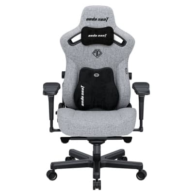 Крісло ігрове Anda Seat Kaiser 3 Pro Fabric Size XL Gray (AD12YDC-XL-01-G-PV/F-G02)