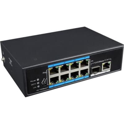 Комутатор мережевий FoxGate S6008-GS-I-AI POE