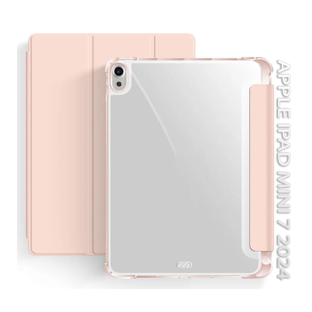 Чохол до планшета BeCover Soft Edge with Apple Pencil Holder iPad Mini 7 2024 Pink (712470)