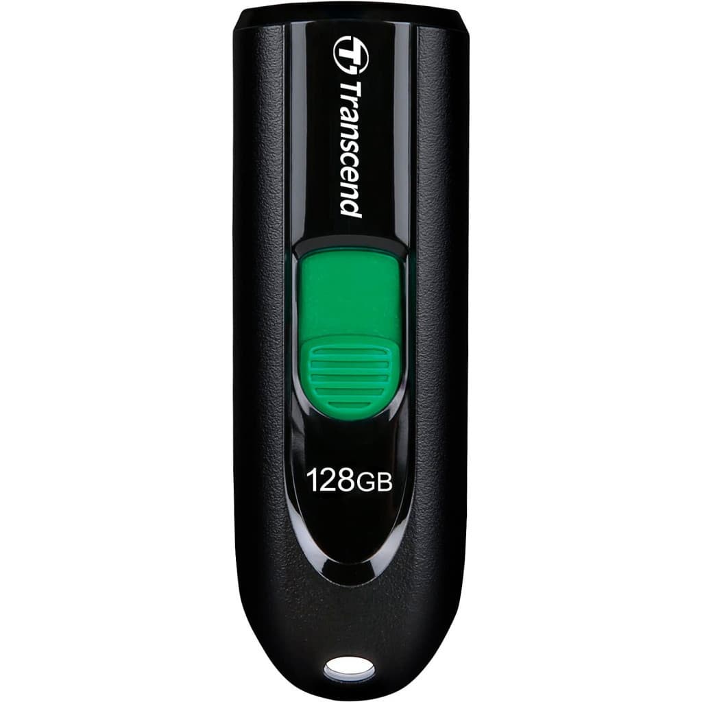 USB флеш накопичувач Transcend 128GB JetFlash 790C Black USB 3.1 Type C (TS128GJF790C)