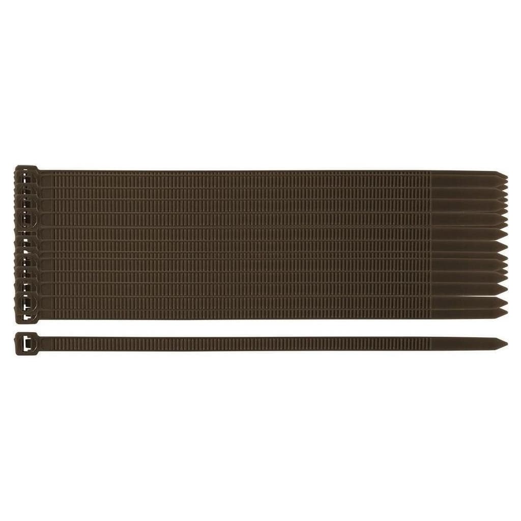 Стяжка Neo Tools 50шт, пластик, 4.8х160мм, коричнева (15-978)