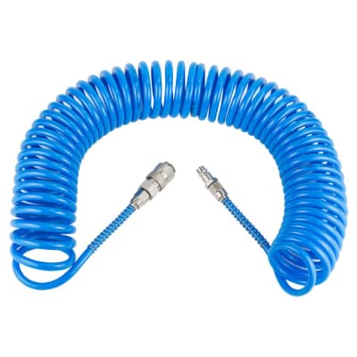 Пневматичний шланг Sigma спіральний поліуретановий (PU) 10м 5.5x8мм (7012021)