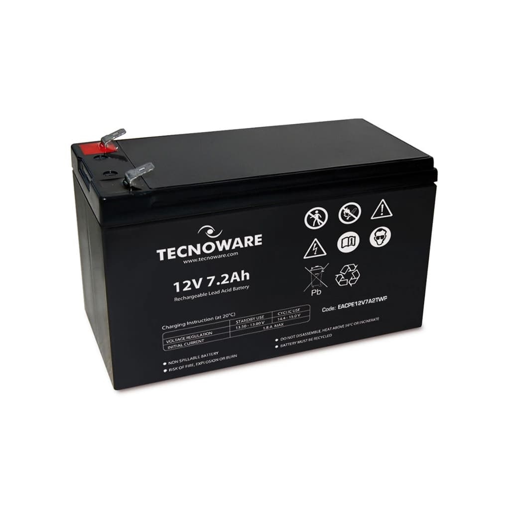 Батарея до ДБЖ TECNOWARE 12V-7.2Ah (EACPE12V7A2TWP)