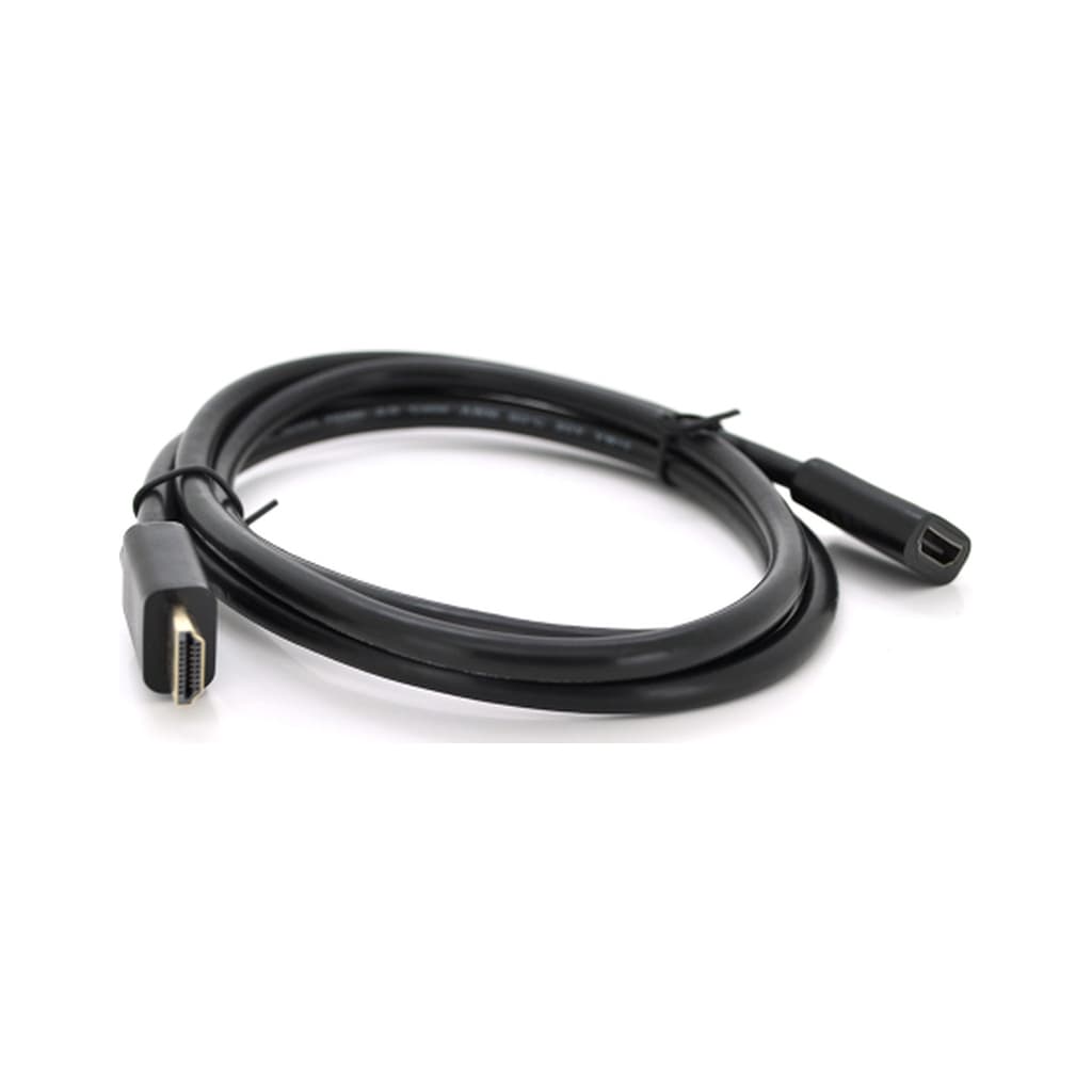 Кабель мультимедійний HDMI M to HDMI F 1.5m V2.0 VEGGIEG (HF-1.5)