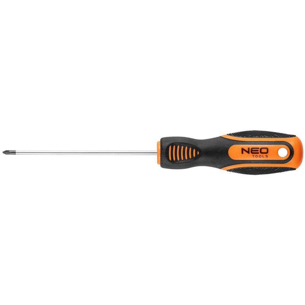 Викрутка Neo Tools хрестова, PZ0 x 100 мм, CrV (04-182)