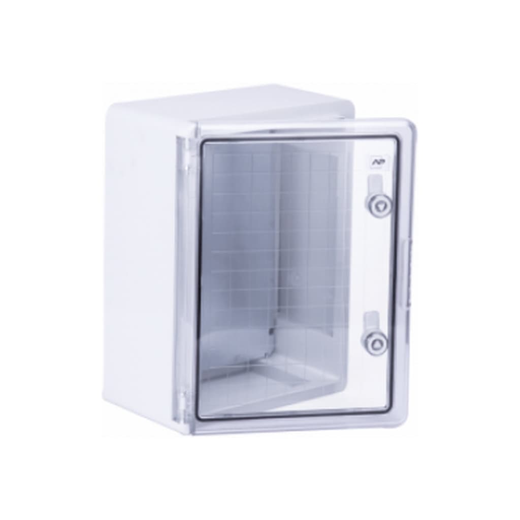 Шафа настінна ADAL PANO 400х300х220, з прозор. двецятами, IP65, Бокс ударостійкий, ABS пластик (144903 / 30999)