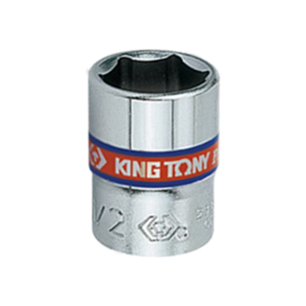 Торцева головка KING TONY 1/4" 6-гранна 1/2" (233516S)