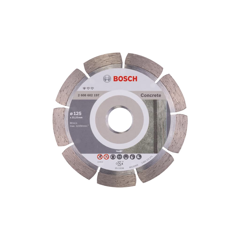 Диск пильний Bosch Standard for Concrete 125-22.23, по бетону (2.608.602.197)