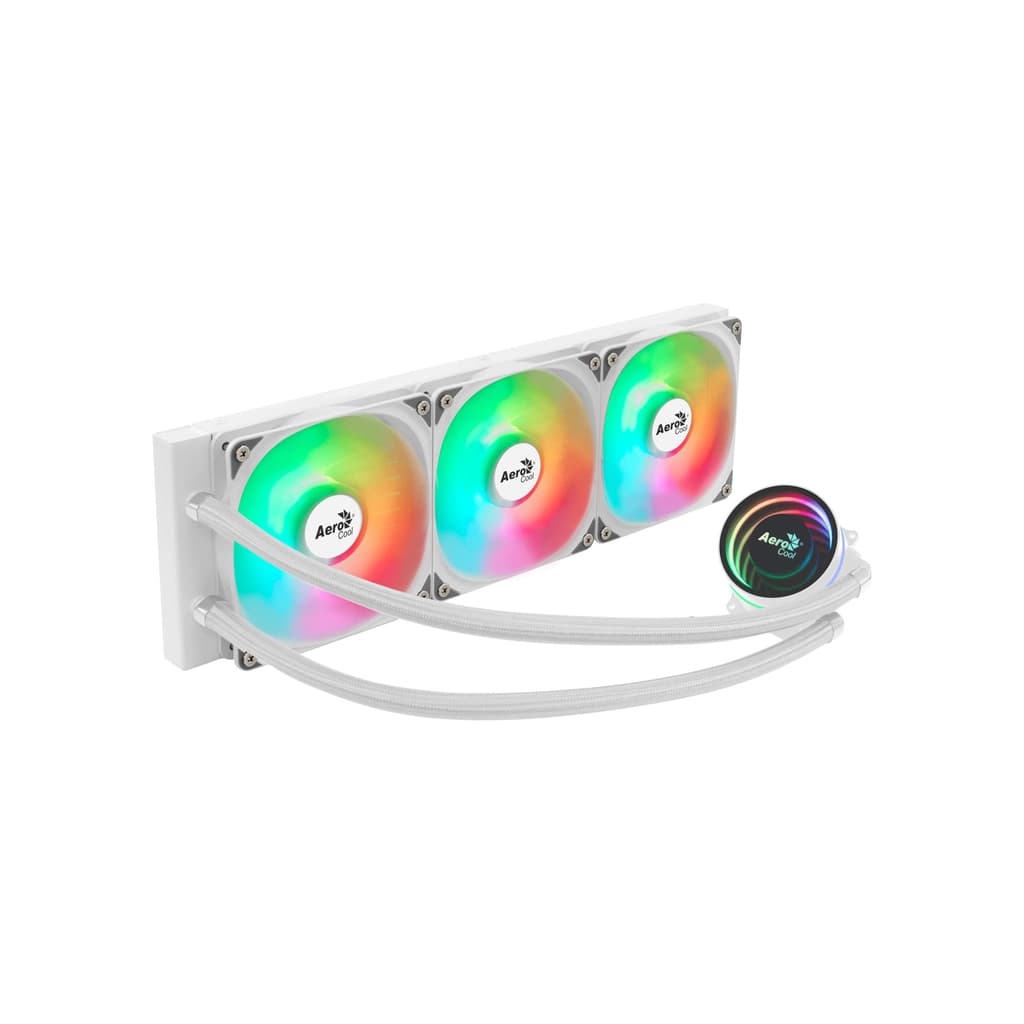 Система рідинного охолодження AeroCool Oasis L360 White (ACLA-OA36117.21)