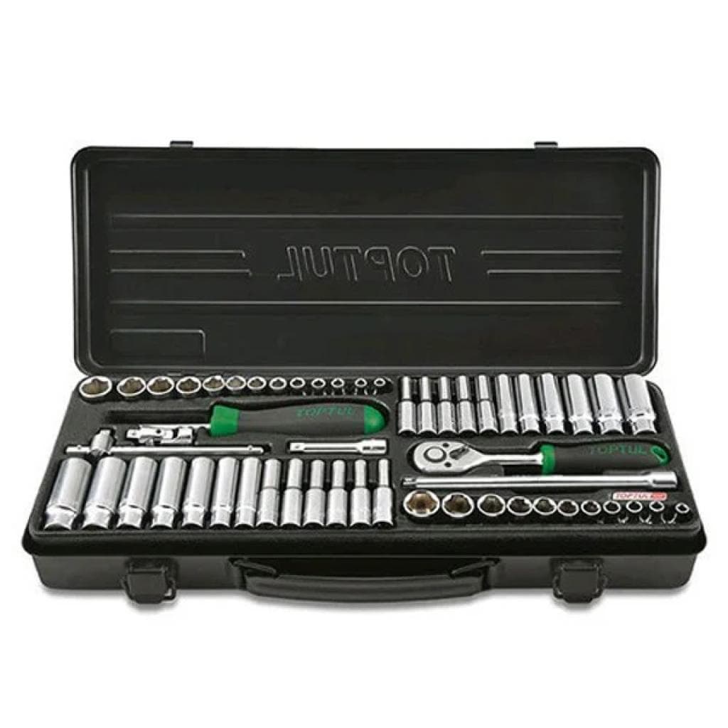 Набір інструментів Toptul професійний 1/4" 54од. (дюйм+метр) (GBA5440)