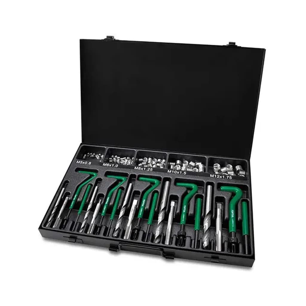 Набір інструментів Toptul для відновлення різьби 130 шт. (М5, М6, М8, М10, М (JGAD130A)
