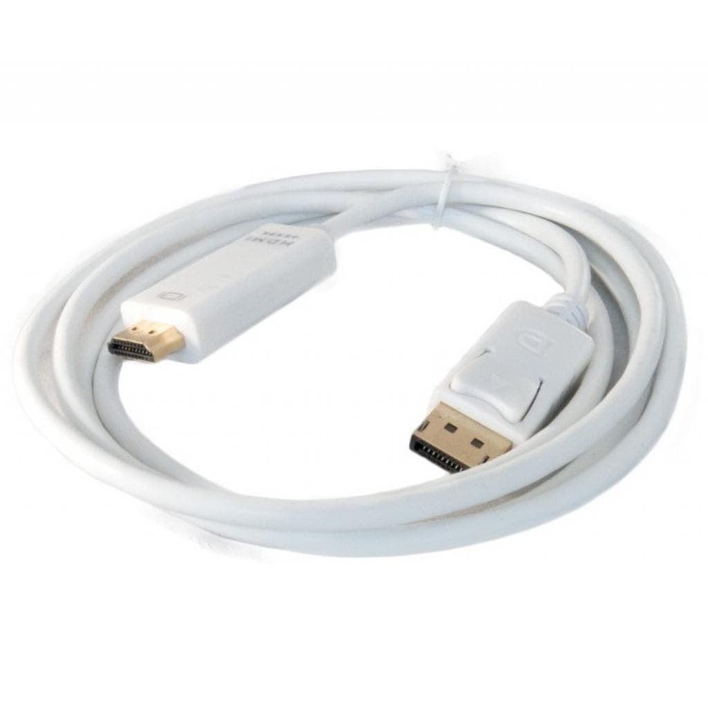 Кабель мультимедійний DisplayPort M to HDMI M 2.0m 4K Extradigital (KBH1747)