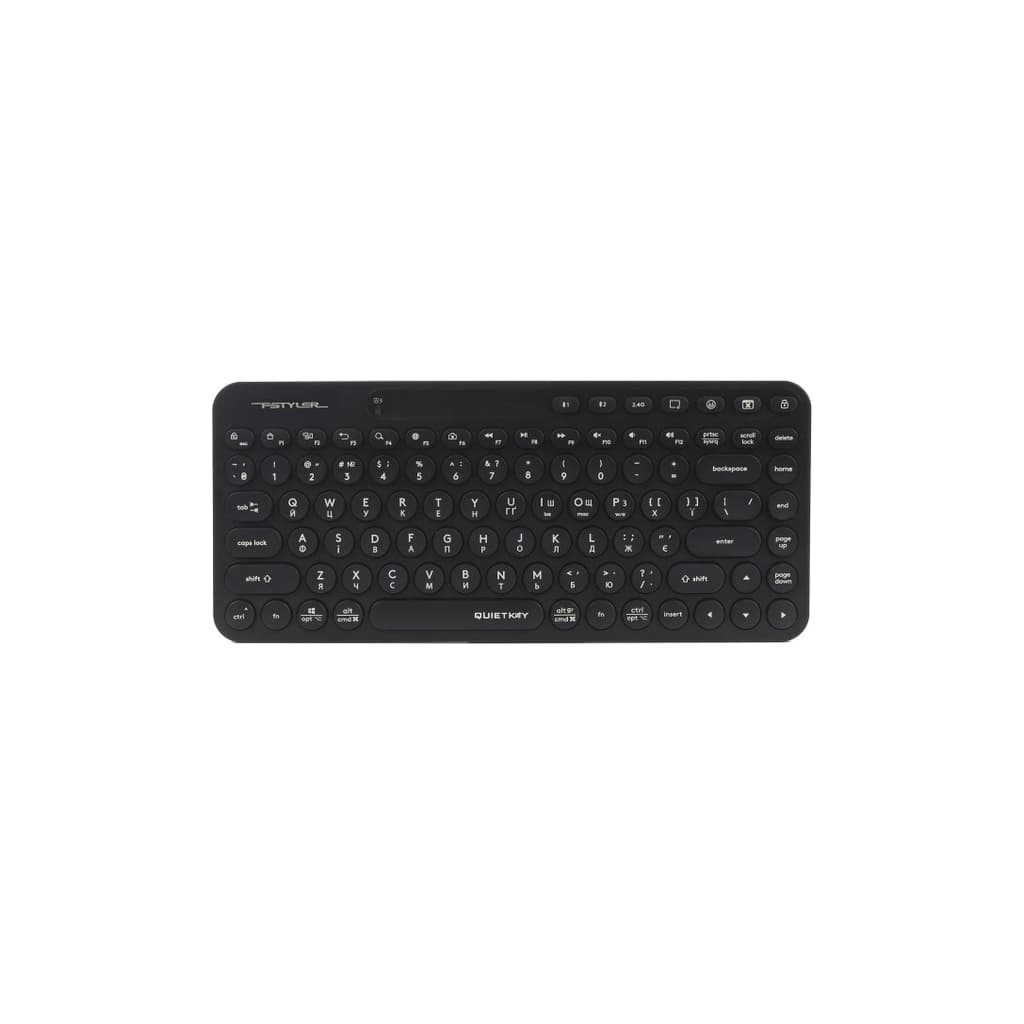 Клавіатура A4Tech FBK36C Wireless/Bluetooth Black (4711421000222)