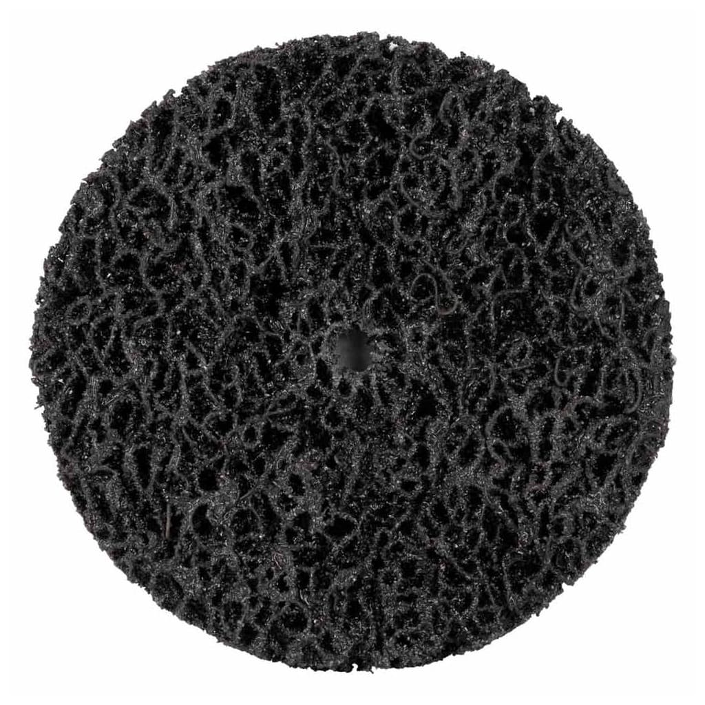 Круг зачистний Sigma з нетканого абразиву (корал) 100мм без тримача чорний м'який (9175821)