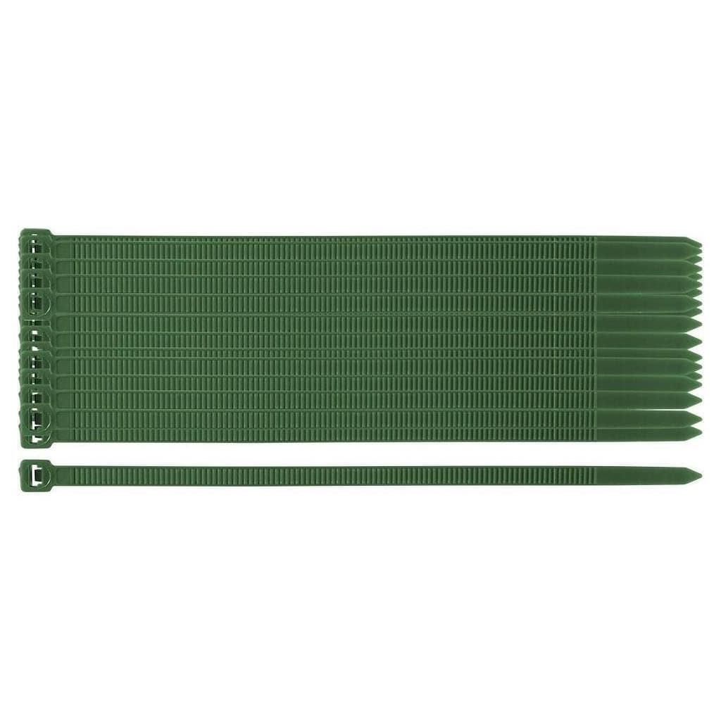 Стяжка Neo Tools 50шт, пластик, 4.8х160мм, зелена (15-979)