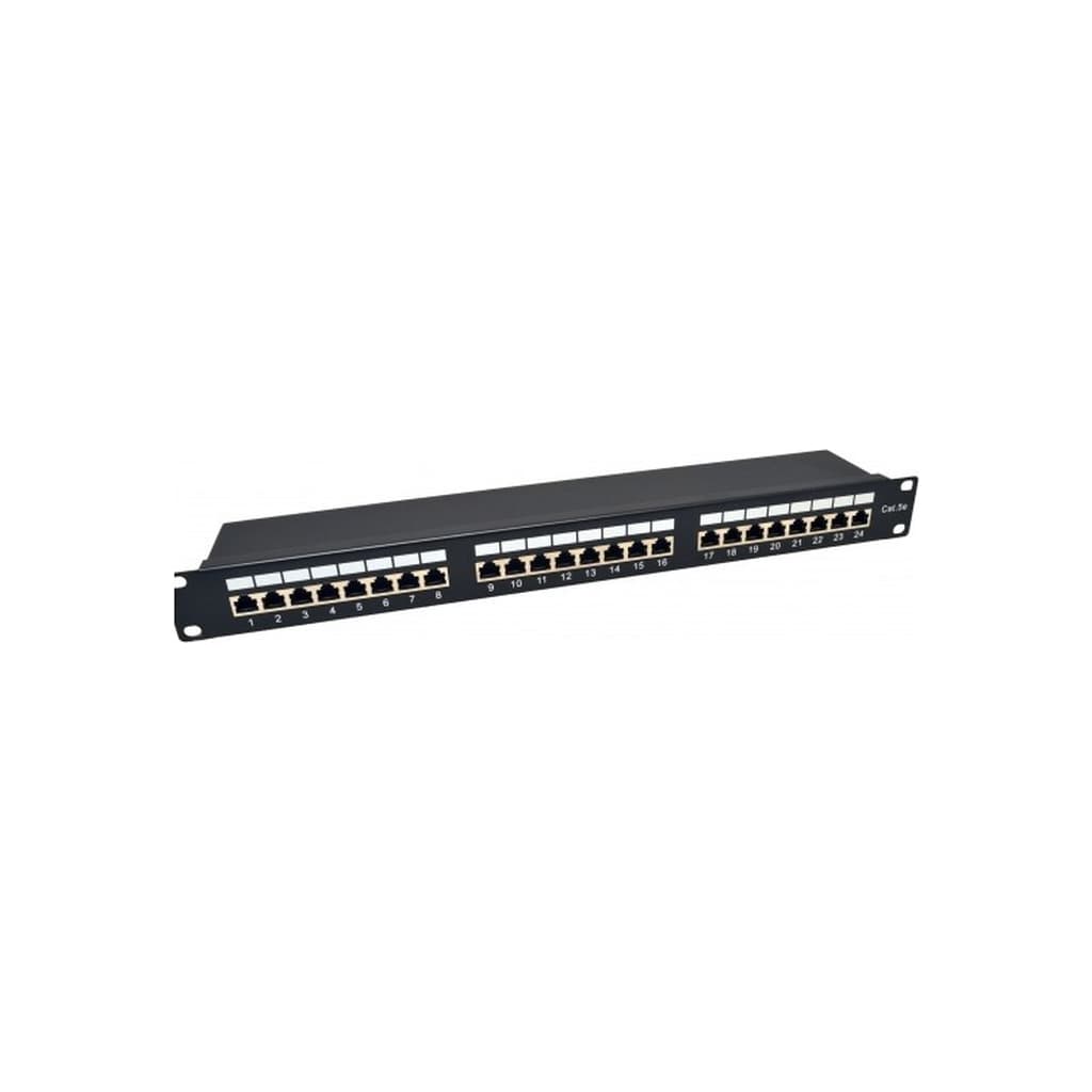Патч-панель Eserver 19" 24xRJ-45 FTP 1U cat.5e (WT-2084-CAT.5E)