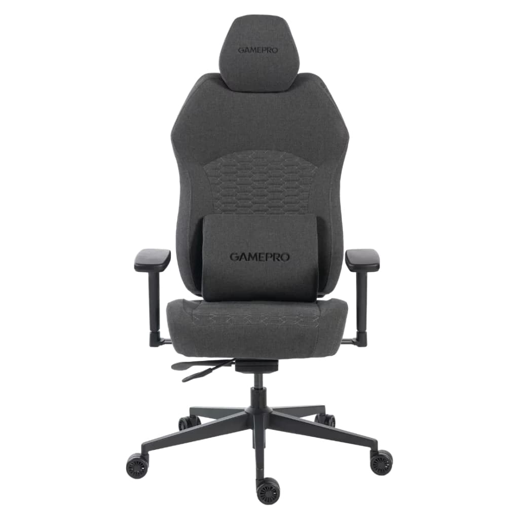 Крісло ігрове GamePro GC760DG Fabric Dark Gray (GC760DG)