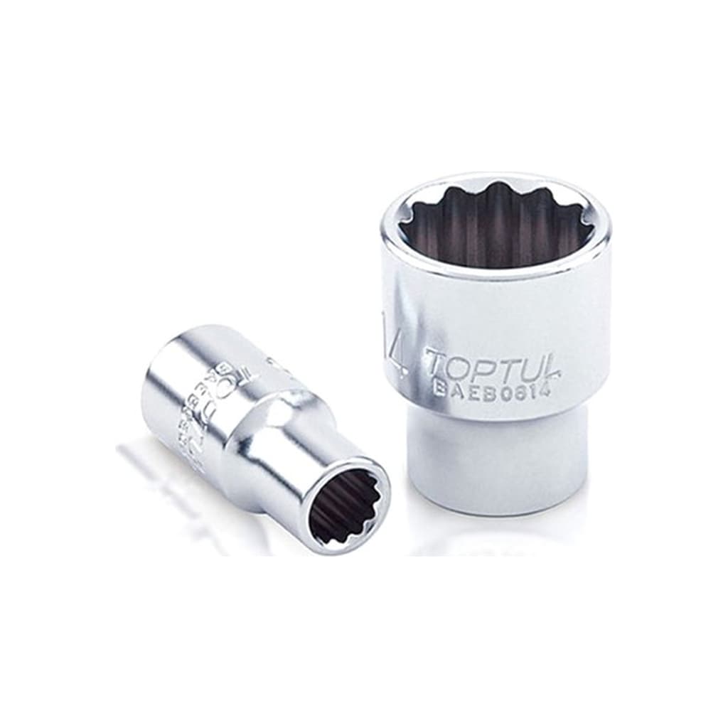 Торцева головка Toptul 12-гранна 1/4" 9мм (BAEB0809)