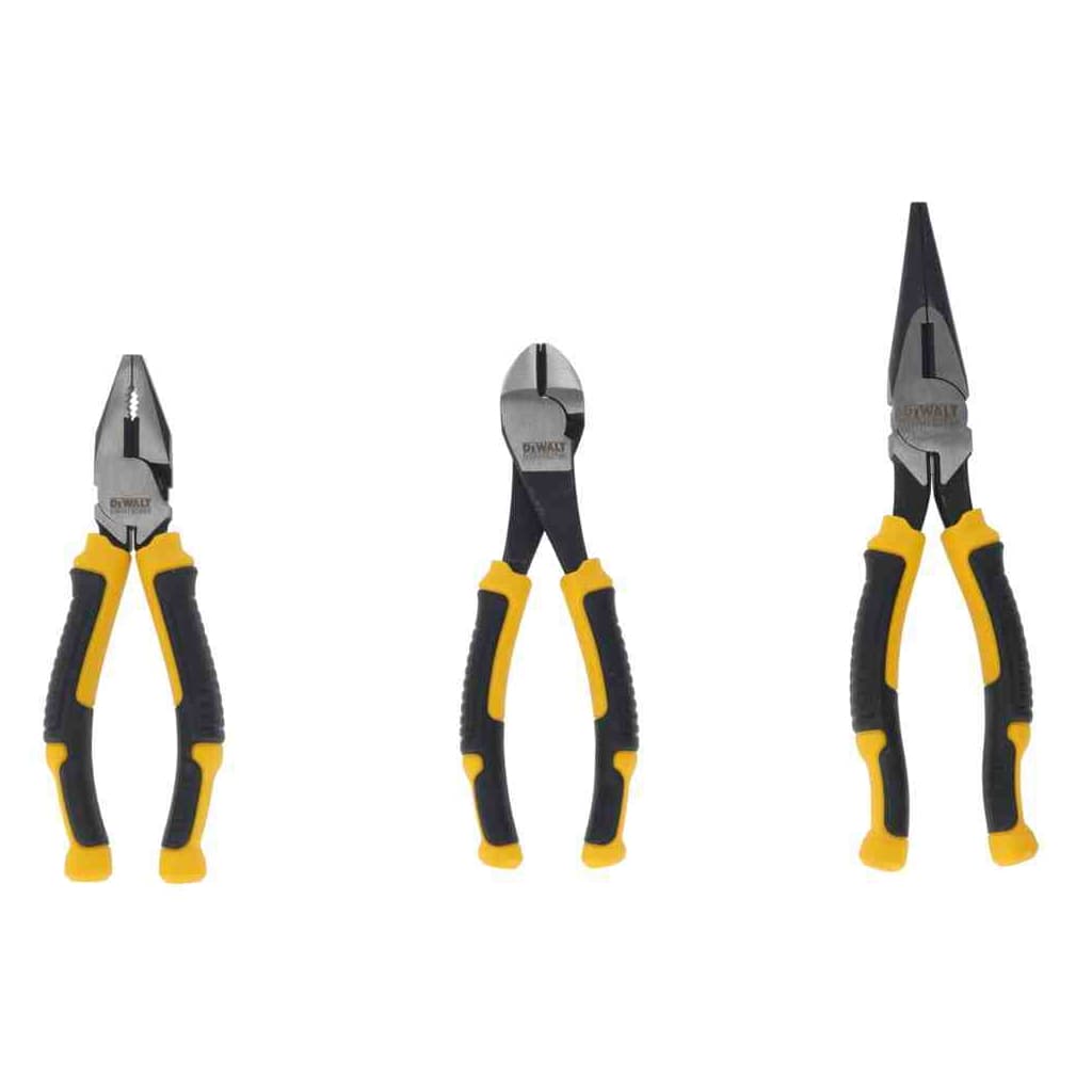 Набір інструментів DeWALT шарнірно-губцевий LASER HARDENED, 3 шт (DWHT82813-0)