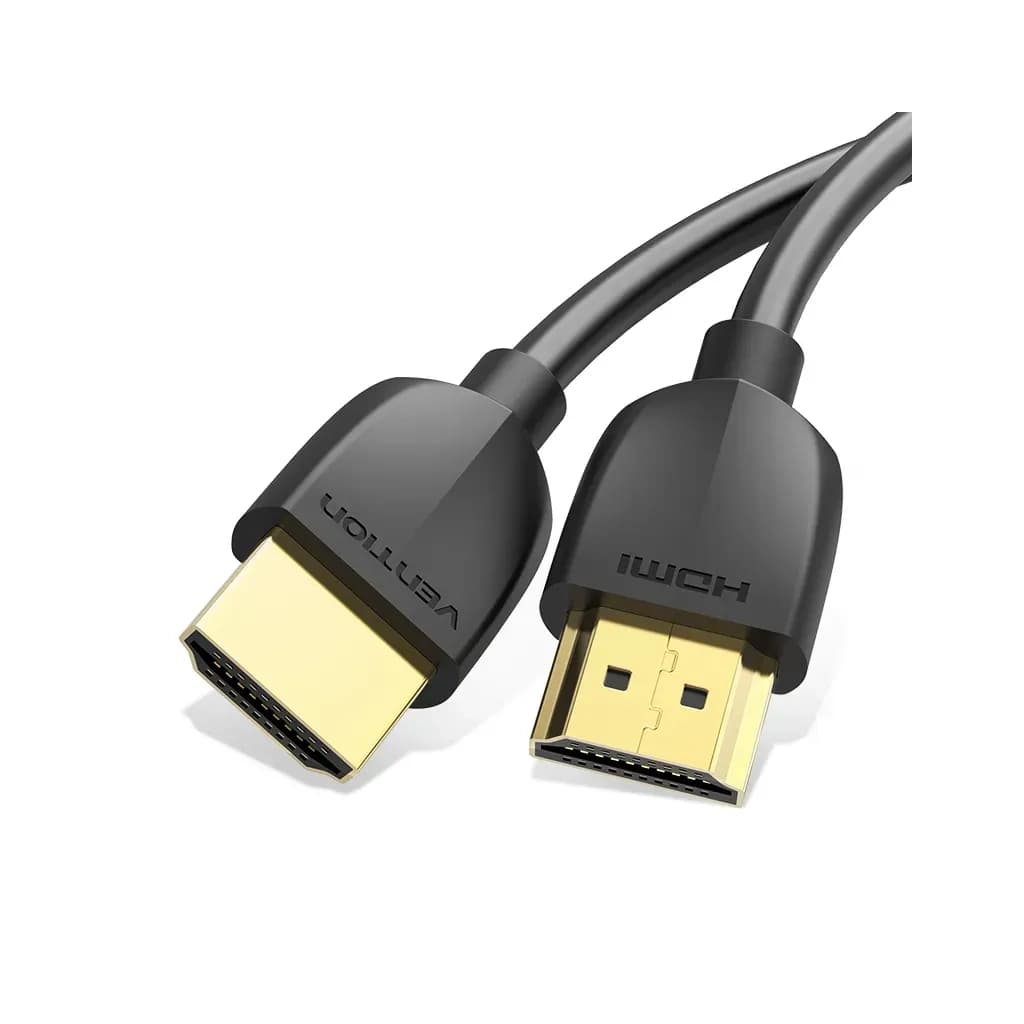 Кабель мультимедійний HDMI M to HDMI M 0.5m black VENTION (AAIBD)