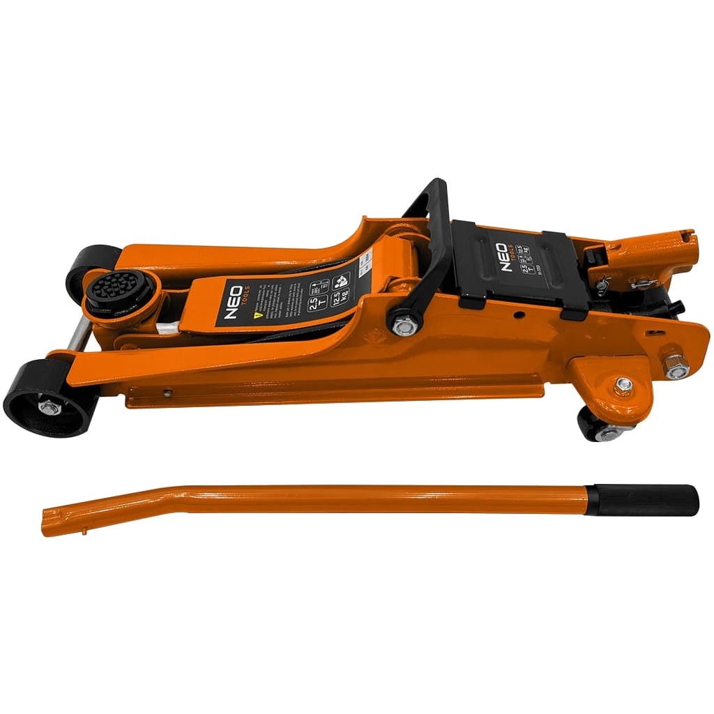 Домкрат Neo Tools гідравлічний, підкатний, 2.5т, 85-385мм (11-733)