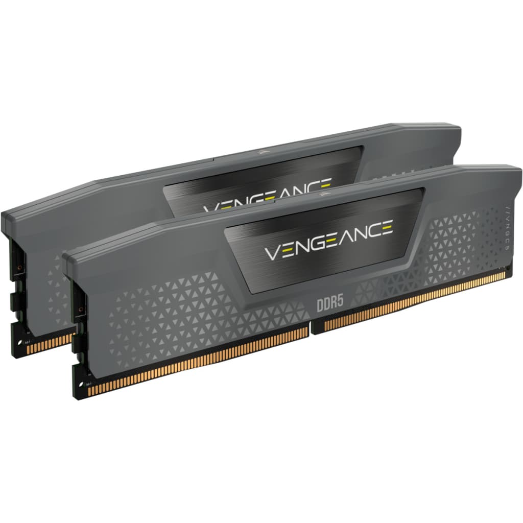 Модуль пам'яті для комп'ютера DDR5 32GB (2x16GB) 5600 MHz Vengeance Cool Gray Corsair (CMK32GX5M2B5600Z36)