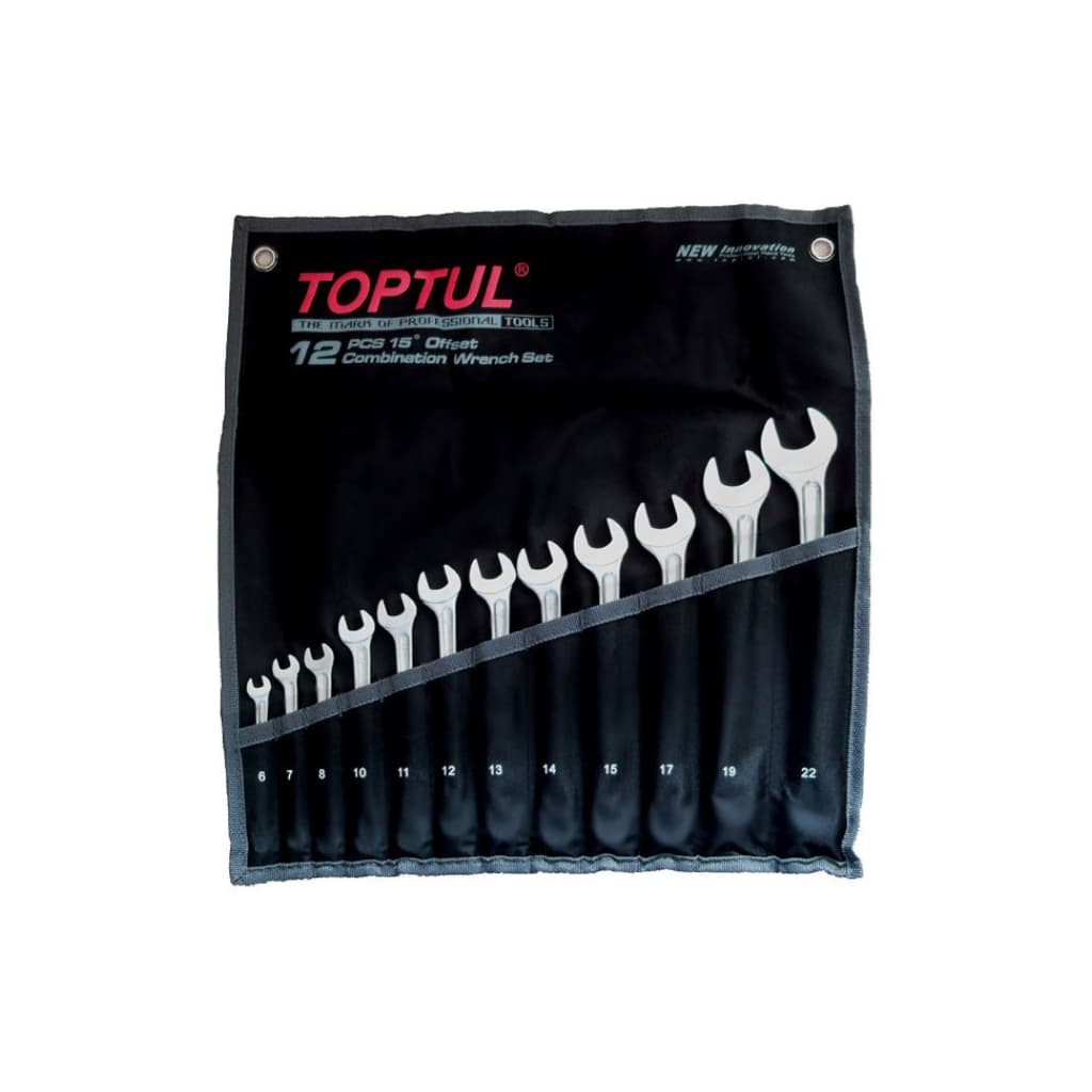 Ключ Toptul ріжково-накидний 12 шт. 6-22 Hi-Performance (GPAX1202)