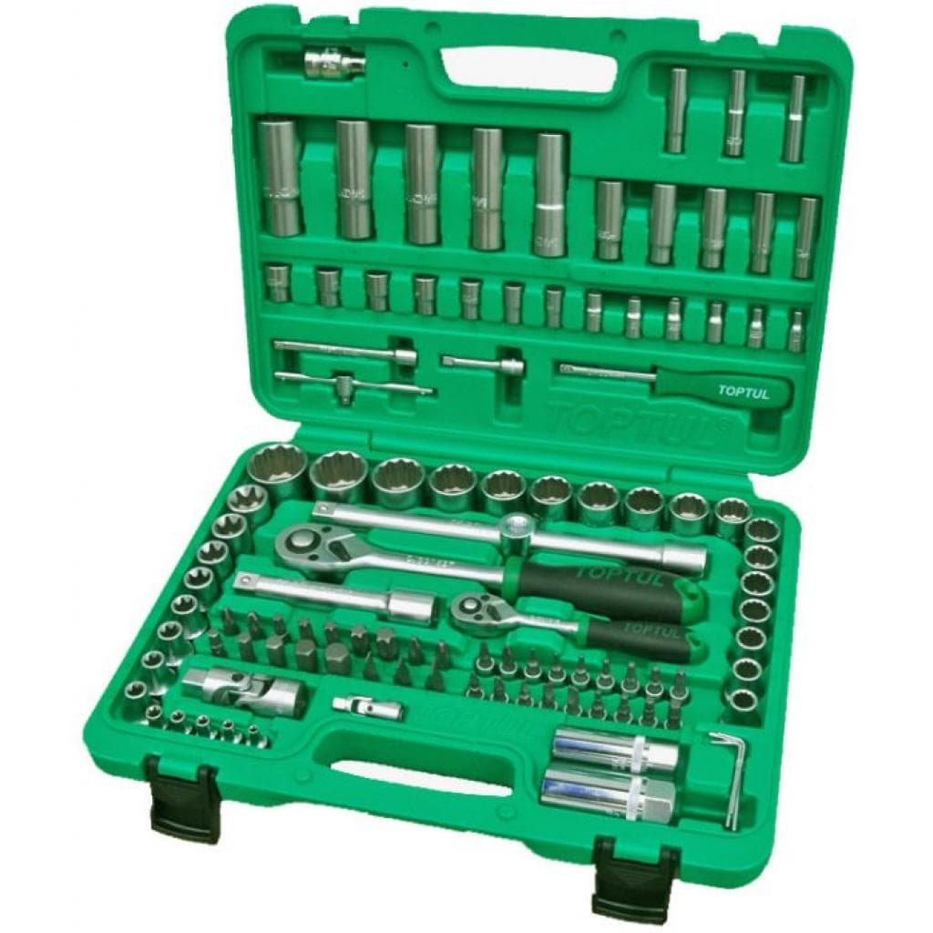 Набір інструментів Toptul професійний для авто 1/4", 1/2" 108од. (GCAI108R1)