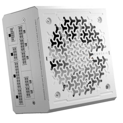 Блок живлення Corsair 1000W RM1000e ATX 3.1 White (CP-9020294-EU)