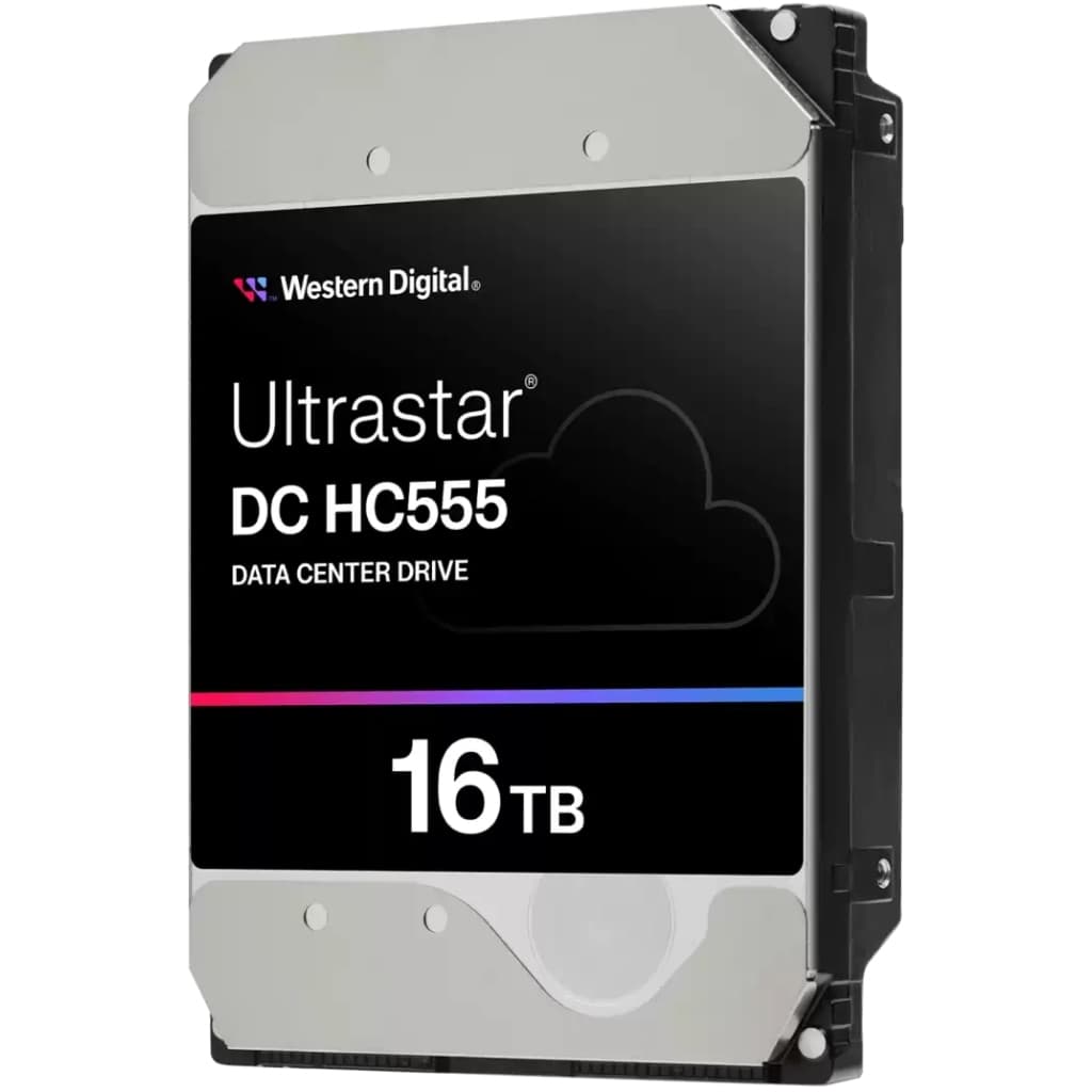 Жорсткий диск 3.5" 16TB HC555 WDC Hitachi HGST (WUH722016CLE6L4)