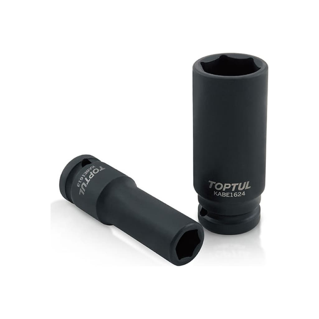Торцева головка Toptul 1/2" 6-гранна ударна довга 21мм (KABE1621)