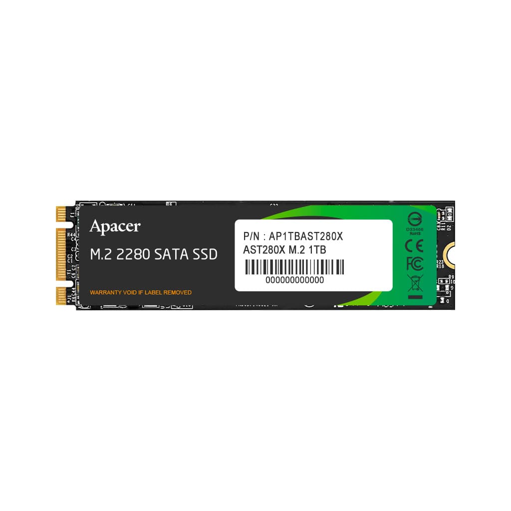 Накопичувач SSD M.2 2280 1TB Apacer (AP1TBAST280X)