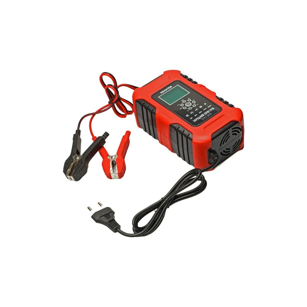 Мережевий зарядний пристрій для АКБ Maxxter 12-24V (MX-CHR-1224V10A)