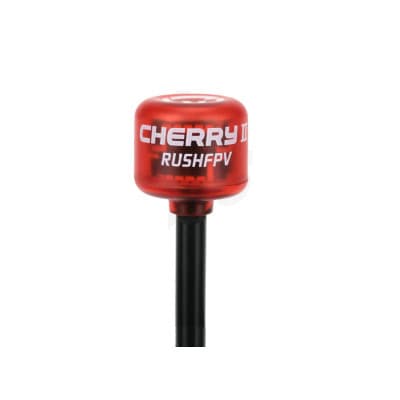 Антена для дрона RushFPV Cherry II MMCX-JW90 RHCP Transparent Red (DC11R)
