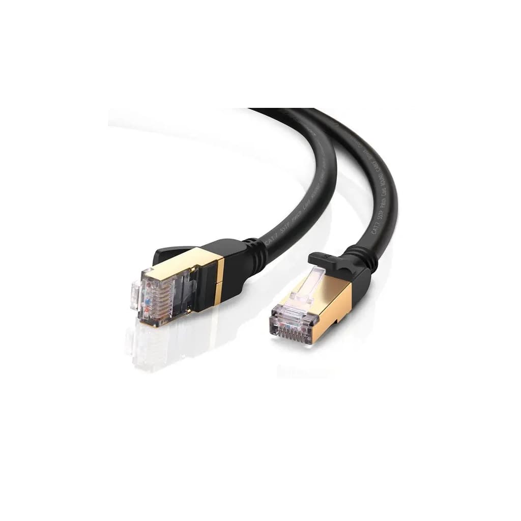 Патч-корд 5м, F/FTP cat 7 RJ-45 black Ugreen (U_11271)