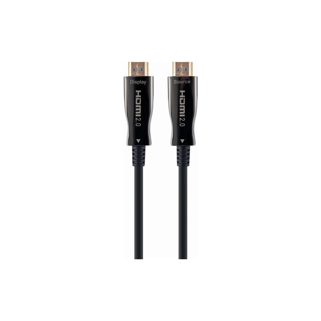 Кабель мультимедійний HDMI M to HDMI M 30.0m V2.0 4K 60Hz AOC Cablexpert (CCBP-HDMI-AOC-30M-02)