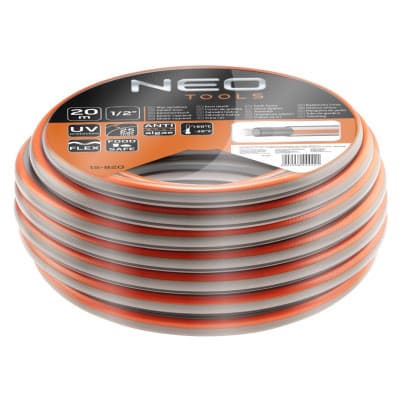 Шланг для поливу Neo Tools 1/2 "x 20 m, 4-шар. Optima (15-820)