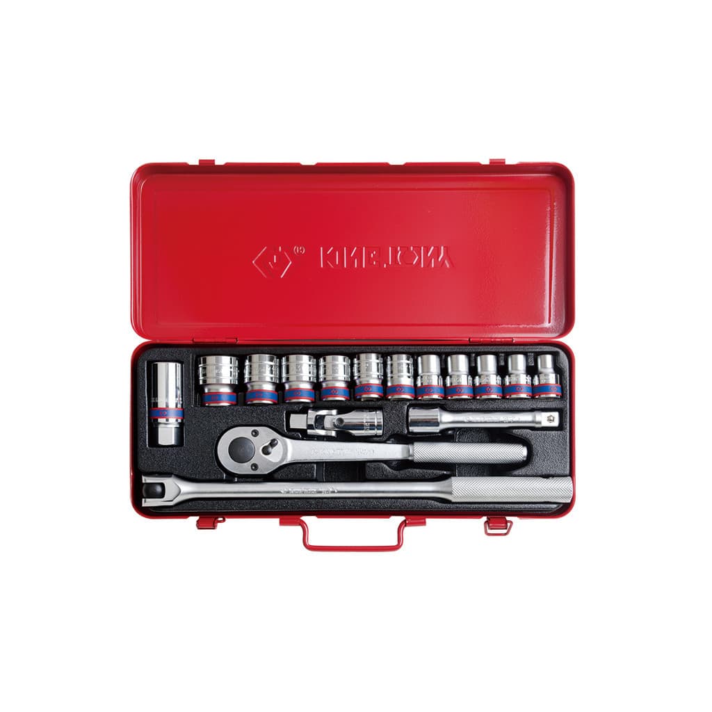 Набір інструментів KING TONY 1/2" шестигранних 16 шт. (4516MR)