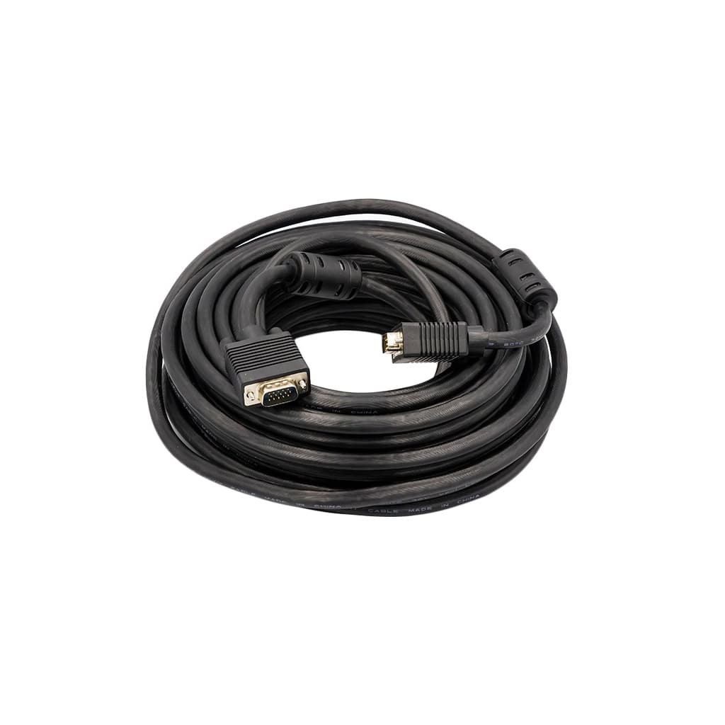 Кабель мультимедійний VGA M to VGA M 15.0m PowerPlant (CA911035)