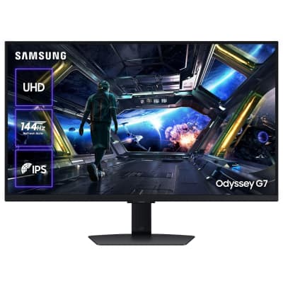 Монiтор Samsung 32" Odyssey G7 G70D (LS32DG700EZXUA) IPS Black 144Hz
