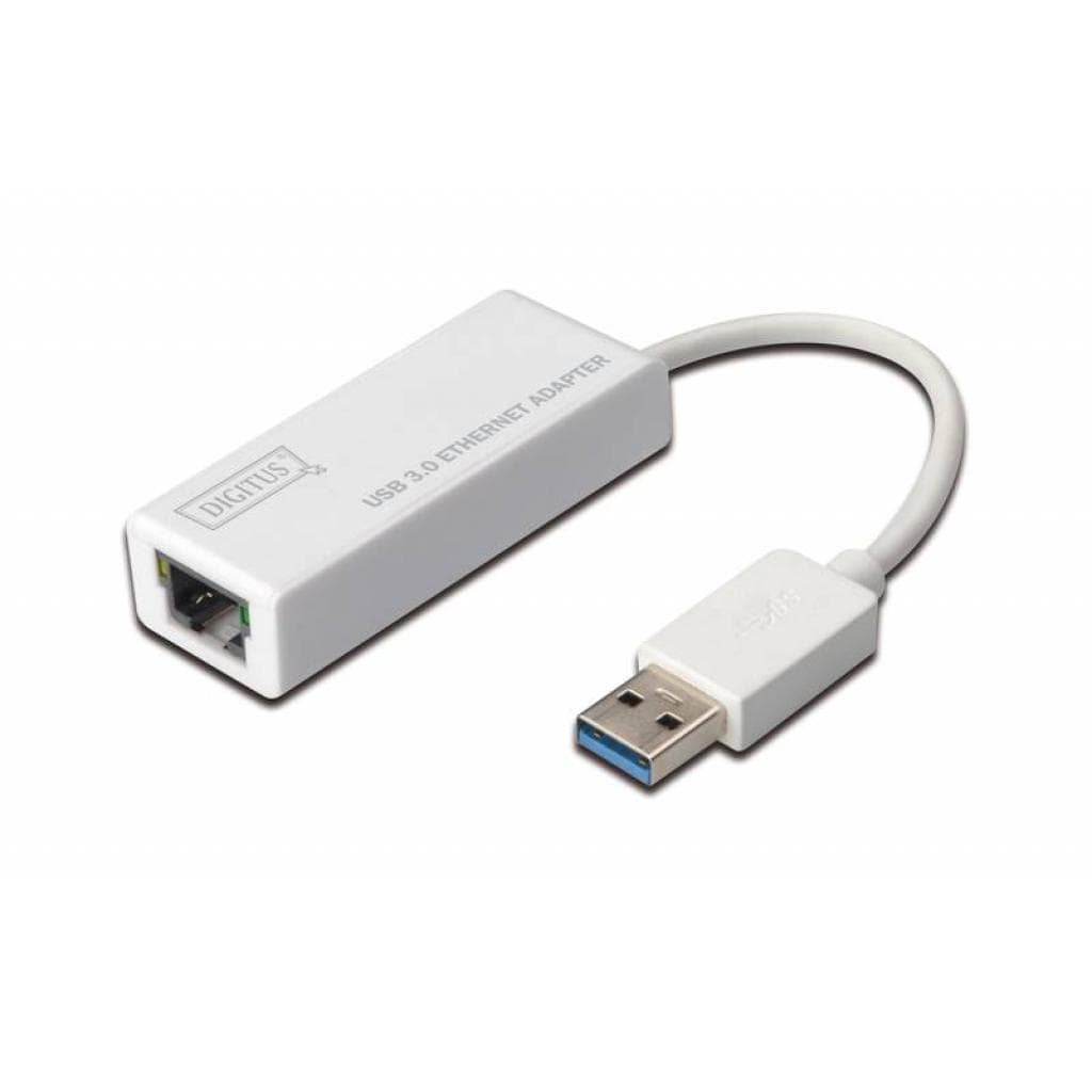 Перехідник USB 3.0 AM to RJ45 Ethernet 1000Mbps Digitus (DN-3023)