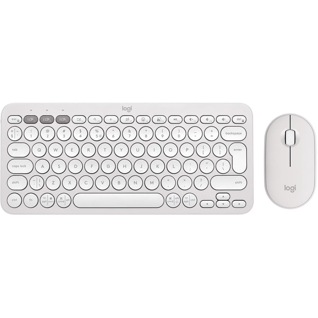 Комплект Logitech Pebble 2 Wireless UA White (920-012240)